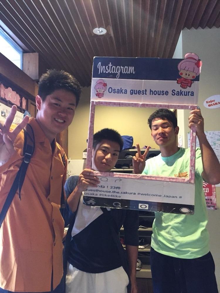 Osaka Guesthouse Sakura Dış mekan fotoğraf