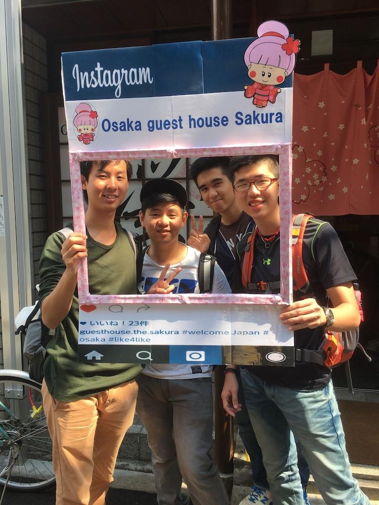 Osaka Guesthouse Sakura Dış mekan fotoğraf